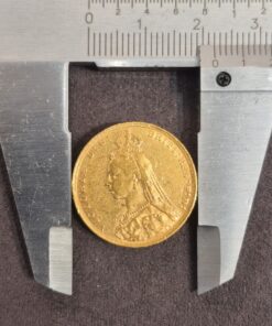 1891 Queen Victoria Jubilee Head Full Sovereign Gold Coin | Biggold - Image 4