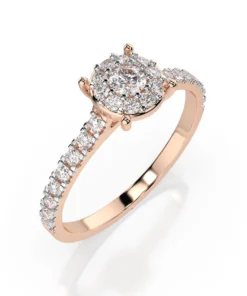 Solitaire Eternity Ring (Round), 0.06 ct — 101-10017(2.5) - Image 7