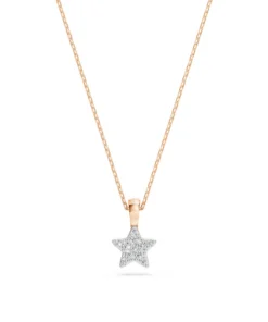 Minimalism Necklace (Round), 0.03 ct — 104-10077 - Image 9