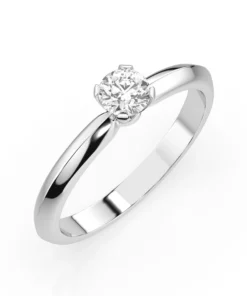 Solitaire Ring (Round), 0.25 ct — 101-10089(4.0)