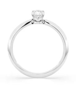 Alternative view of Solitaire Ring (Round), 0.25 ct — 101-10089(4.0)
