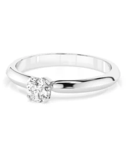 Solitaire Ring (Round), 0.25 ct — 101-10089(4.0) - Image 3
