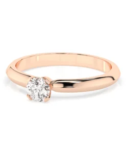 Solitaire Ring (Round), 0.25 ct — 101-10089(4.0) - Image 9