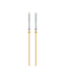 Minimalism Earring, 0.13 ct — 102-10129/3 - Image 4