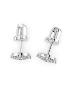 Alternative view of Solitaire Eternity Earring (Round), 0.2 ct — 102-10017(3.0)