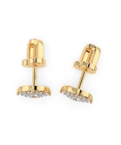 Solitaire Eternity Earring (Round), 0.2 ct — 102-10017(3.0) - Image 5