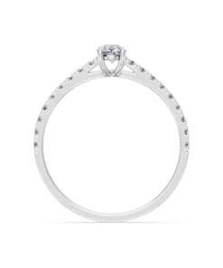 Alternative view of Solitaire Eternity Ring, 0.3 ct — 101-10191(0.30)OV