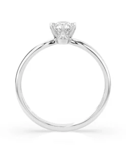 Alternative view of Solitaire Ring (Round), 0.25 ct — 101-10040(4.0)