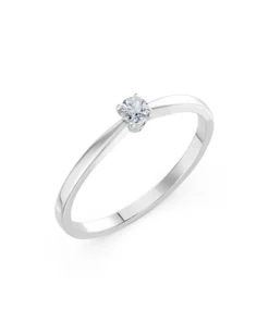 Solitaire Ring, 0.1 ct — 101-10116(3.0)
