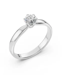 Solitaire Ring (Round), 0.4 ct — 101-10040(4.7)