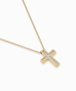 Minimalism Necklace (Round), 0.03 ct — 104-10008 - Image 6