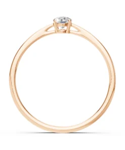 Solitaire Ring (Round), 0.15 ct — 101-10012/1(3.4) - Image 8
