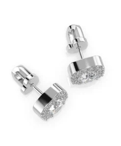 Alternative view of Solitaire Eternity Earring (Round), 0.8 ct — 102-10152(4.7)