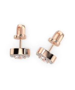 Solitaire Eternity Earring (Round), 0.8 ct — 102-10152(4.7) - Image 9