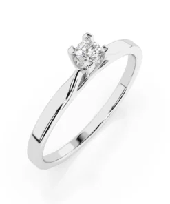 Solitaire Ring (Round), 0.06 ct — 101-10034(2.5)