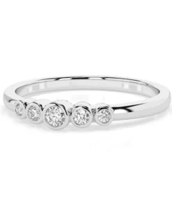 Eternity Ring (Round), 0.03 ct — 101-10031 - Image 3
