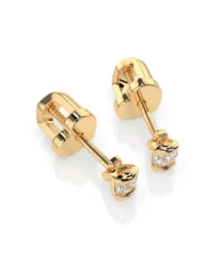 Solitaire Butterfly Earring (Round), 0.3 ct — 102-10016(3.4) - Image 6