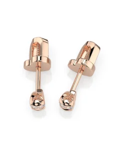 Solitaire Butterfly Earring (Round), 0.3 ct — 102-10016(3.4) - Image 8