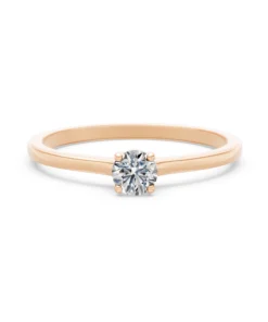 Solitaire Ring, 0.3 ct — 101-10103(4.2) - Image 3