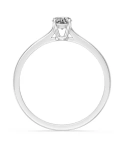 Solitaire Ring, 0.3 ct — 101-10103(4.2) - Image 4