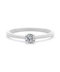 Solitaire Ring, 0.3 ct — 101-10103(4.2) - Image 6