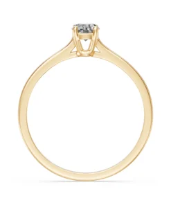 Solitaire Ring, 0.3 ct — 101-10103(4.2) - Image 7