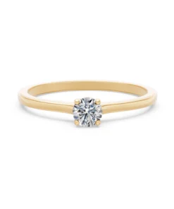 Solitaire Ring, 0.3 ct — 101-10103(4.2) - Image 9