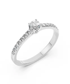 Solitaire Eternity Ring (Round), 0.2 ct — 101-10094(3.7)