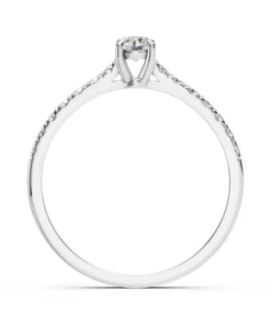 Alternative view of Solitaire Eternity Ring (Round), 0.2 ct — 101-10094(3.7)