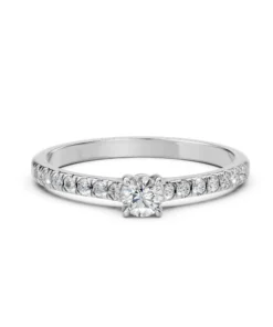 Solitaire Eternity Ring (Round), 0.2 ct — 101-10094(3.7) - Image 3