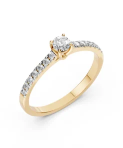 Solitaire Eternity Ring (Round), 0.2 ct — 101-10094(3.7) - Image 4