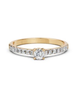 Solitaire Eternity Ring (Round), 0.2 ct — 101-10094(3.7) - Image 6