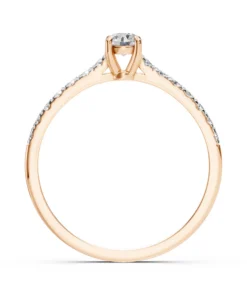 Solitaire Eternity Ring (Round), 0.2 ct — 101-10094(3.7) - Image 8