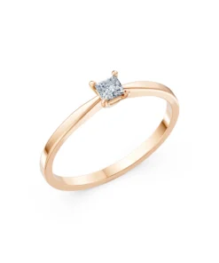 Solitaire Ring, 0.17 ct — 101-10116(3.0)PR - Image 7