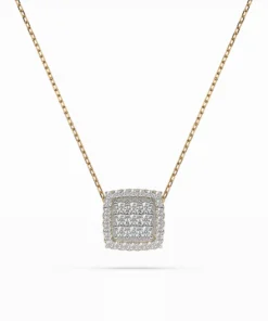 Illusion Necklace (Round), 0.12 ct — 104-10035 - Image 4