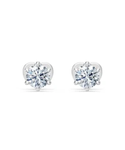 Solitaire Butterfly Earring, 0.6 ct — 102-10040/1(4.2)