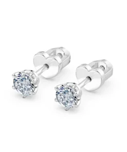 Solitaire Butterfly Earring, 0.6 ct — 102-10040/1(4.2) - Image 3