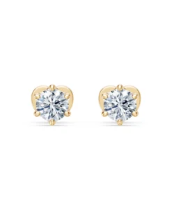 Solitaire Butterfly Earring, 0.6 ct — 102-10040/1(4.2) - Image 4