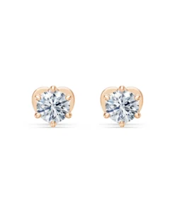 Solitaire Butterfly Earring, 0.6 ct — 102-10040/1(4.2) - Image 7