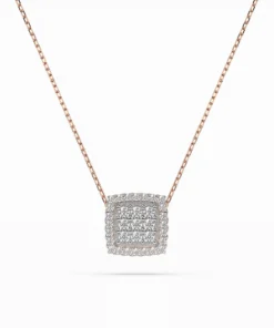 Illusion Necklace (Round), 0.12 ct — 104-10035 - Image 7