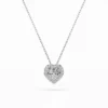 Illusion Necklace (Round), 0.08 ct — 104-10062