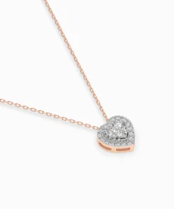 Illusion Necklace (Round), 0.08 ct — 104-10062 - Image 9