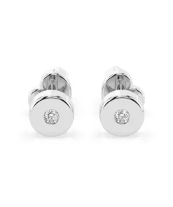 Solitaire Butterfly Earring (Round), 0.04 ct — 102-10050