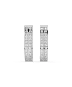 Eternity Earring (Round), 0.42 ct — 102-10045/2