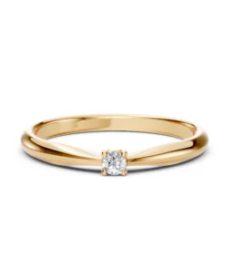 Solitaire Ring (Round), 0.06 ct — 101-10021(2.5) - Image 6