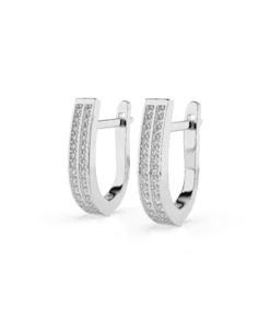 Eternity Earring (Round), 0.42 ct — 102-10045/2 - Image 3