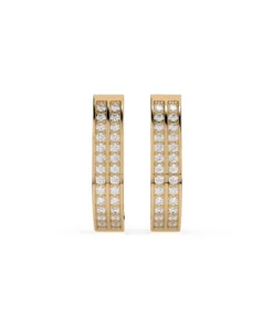 Eternity Earring (Round), 0.42 ct — 102-10045/2 - Image 4