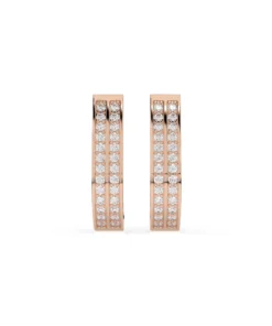 Eternity Earring (Round), 0.42 ct — 102-10045/2 - Image 7