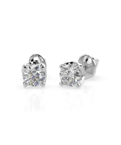 Solitaire Butterfly Earring (Round), 0.4 ct — 102-10020(3.7)