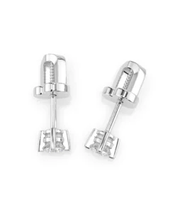 Alternative view of Solitaire Butterfly Earring (Round), 0.12 ct — 102-10025(2.5)
